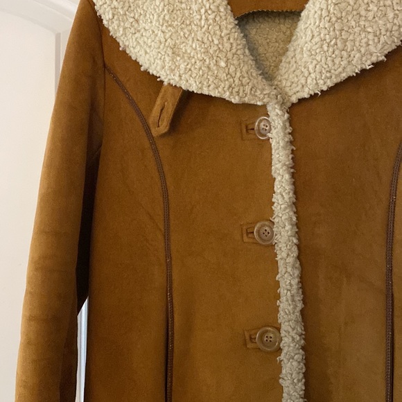 Larry Levine faux sherling jacket - Picture 5 of 7